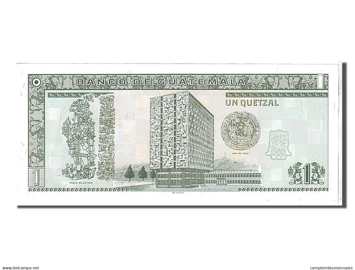 Billet, Guatemala, 1 Quetzal, 1998, KM:99, NEUF - Guatemala