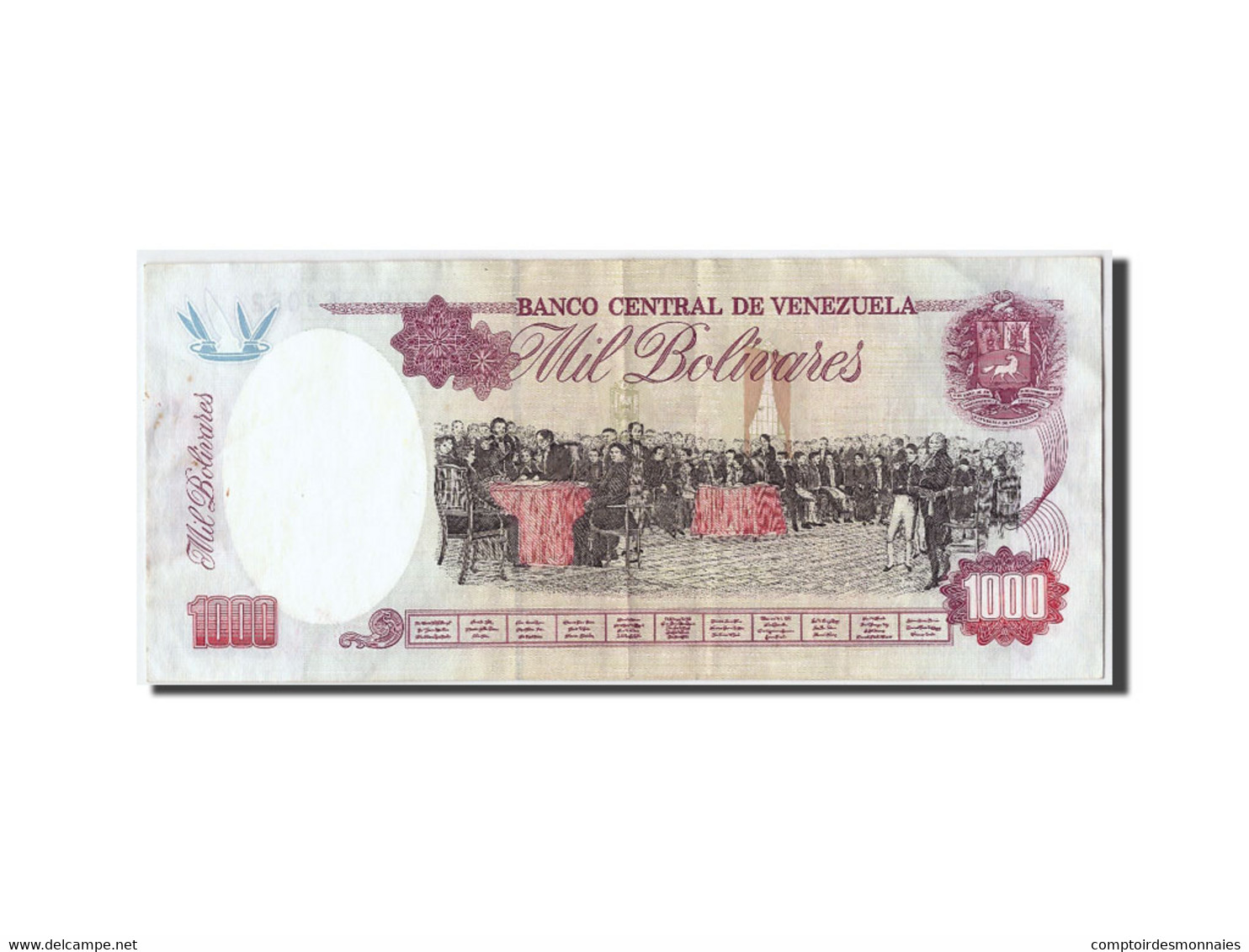 Billet, Venezuela, 1000 Bolivares, 1995, 1995-06-05, TTB - Venezuela