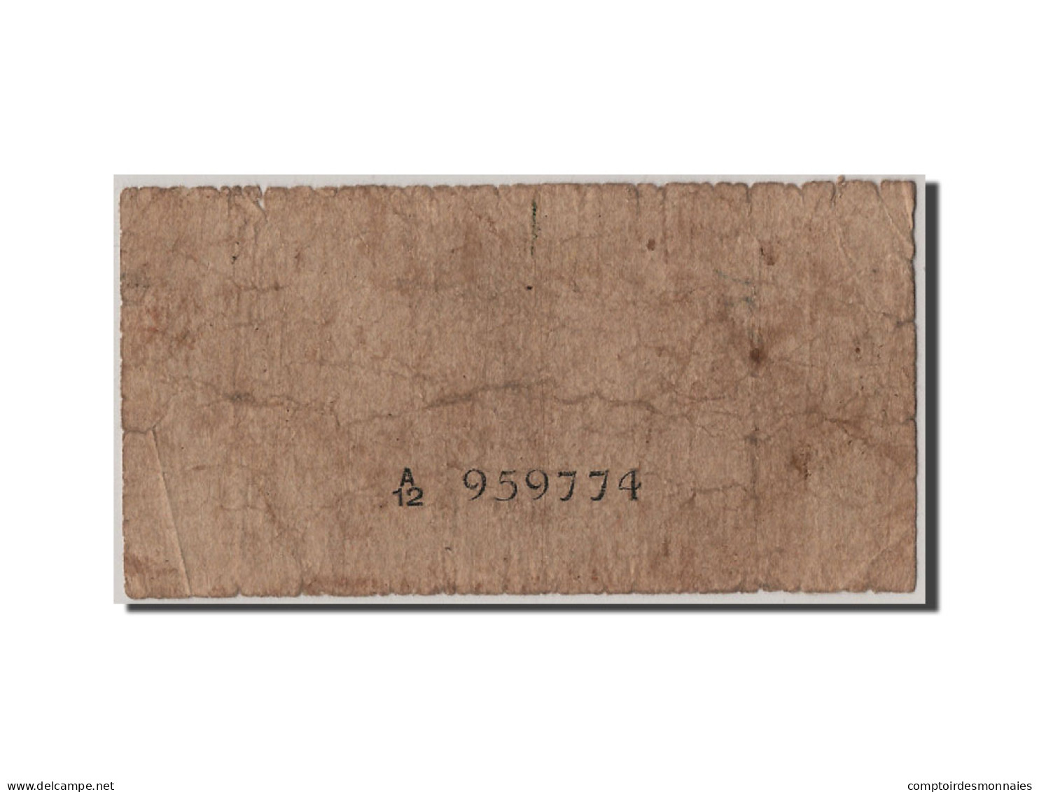 Billet, Ceylon, 50 Cents, 1942, 1942-02-01, B - Sri Lanka