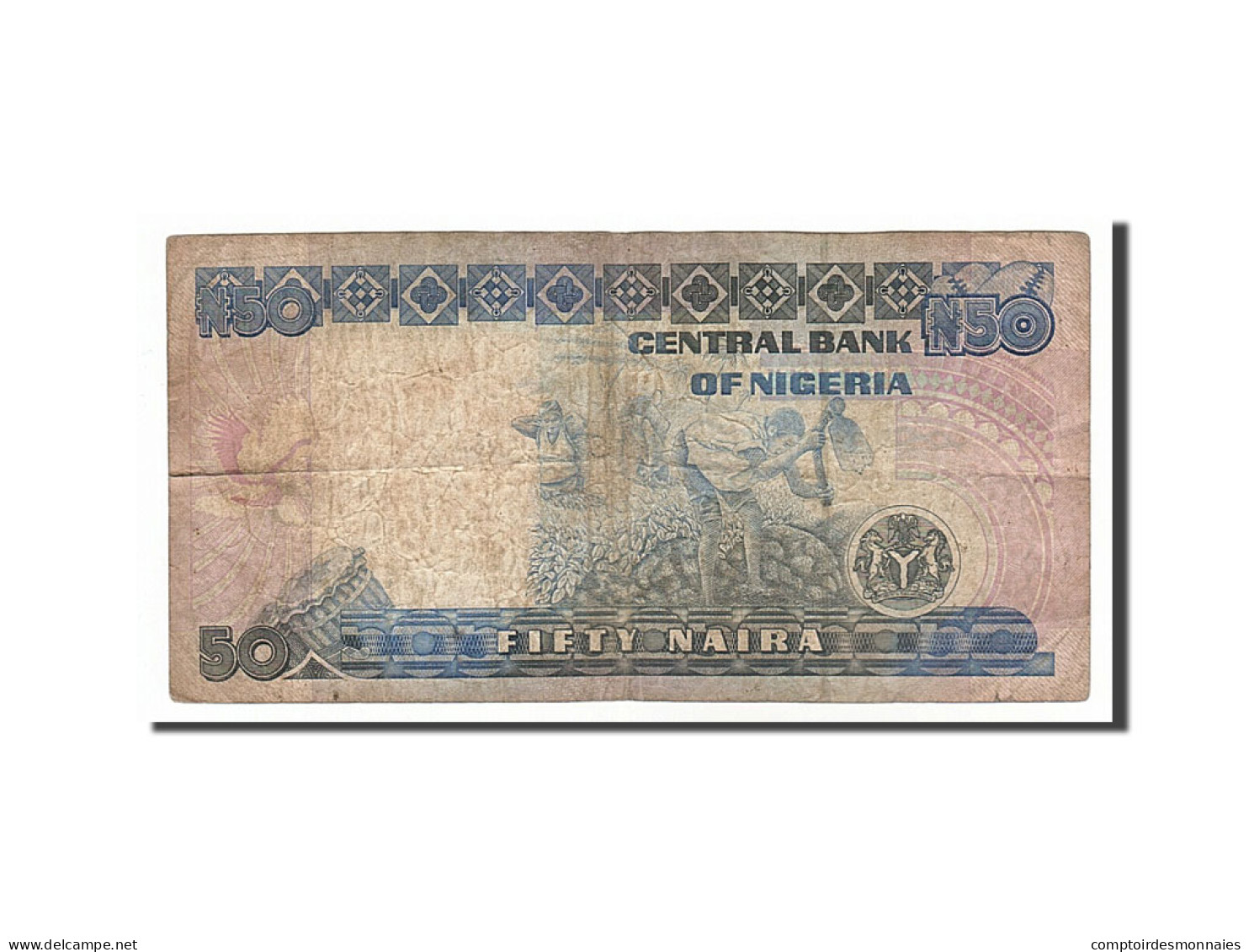 Billet, Nigéria, 50 Naira, 1991, TB - Nigeria