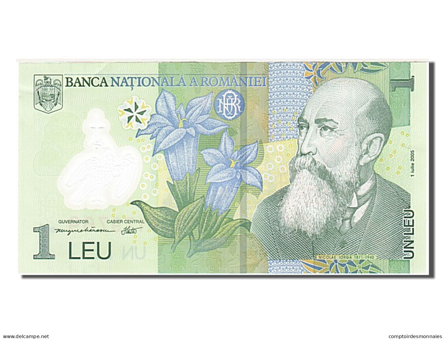 Billet, Roumanie, 1 Leu, 2005, 2005-07-01, NEUF - Roemenië