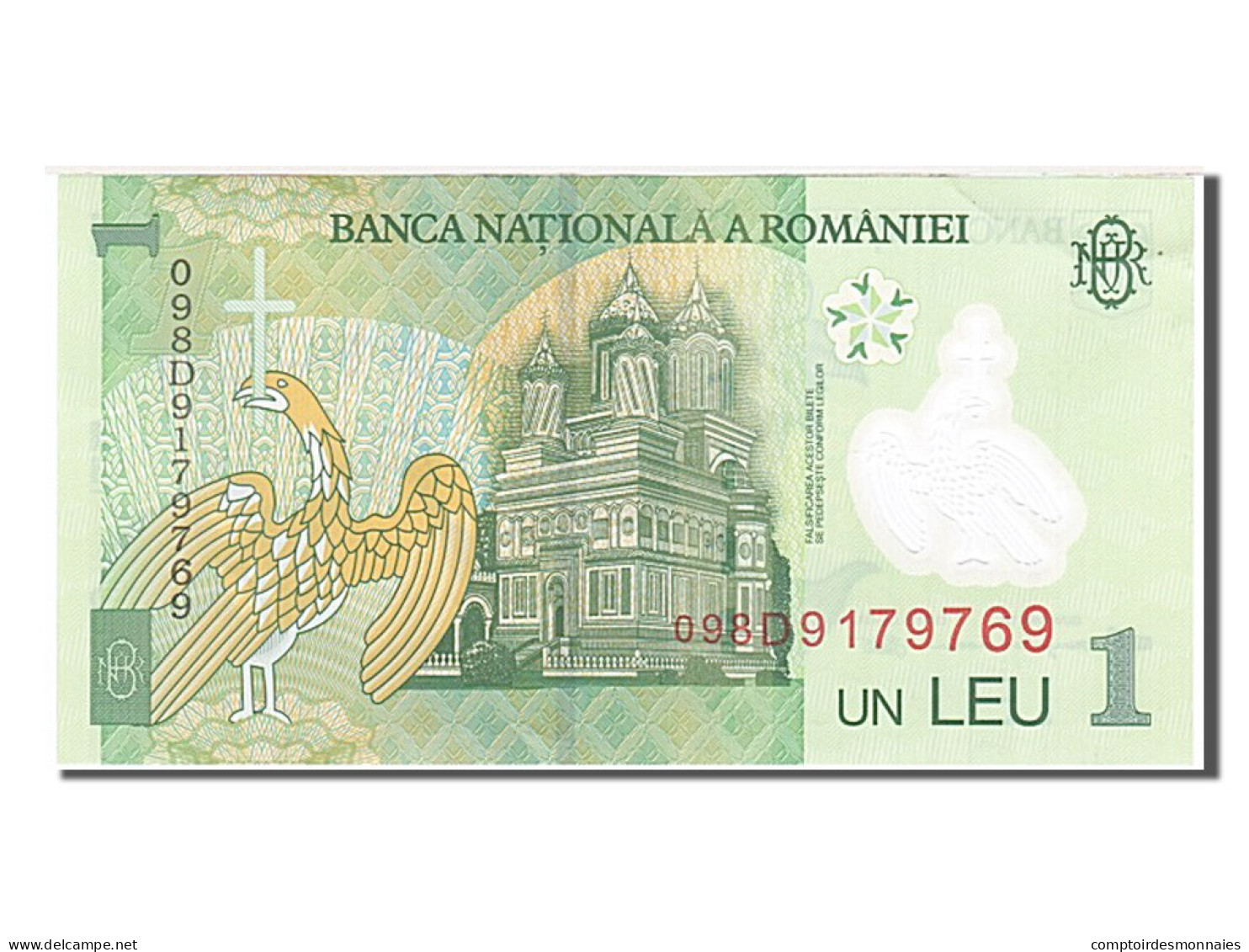 Billet, Roumanie, 1 Leu, 2005, 2005-07-01, NEUF - Romania