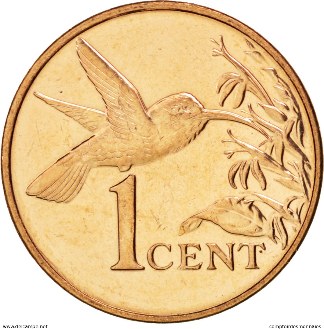 Monnaie, TRINIDAD & TOBAGO, Cent, 2007, SPL, Bronze, KM:29 - Trinité & Tobago