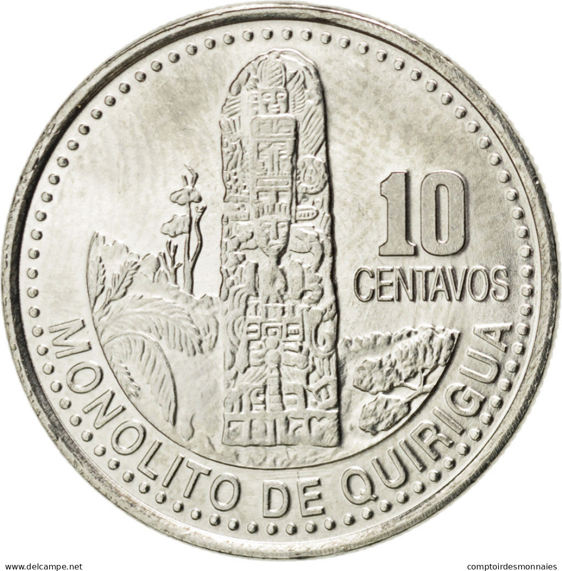 Monnaie, Guatemala, 10 Centavos, 2006, SPL, Copper-nickel, KM:277.6 - Guatemala