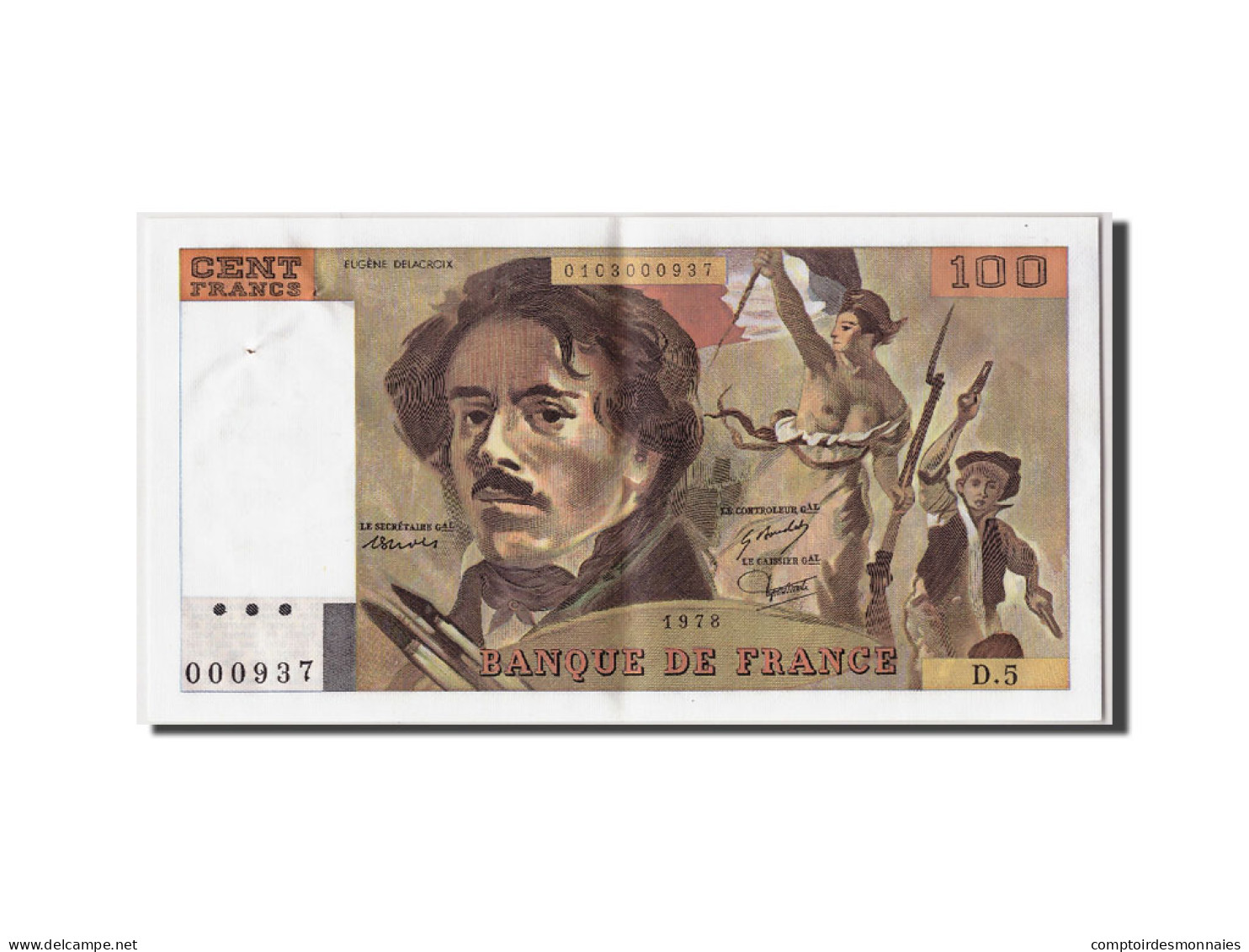 Billet, Madagascar, 20 Francs, 100 F 1978-1995 ''Delacroix'', 1978, SUP - 100 F 1978-1995 ''Delacroix''