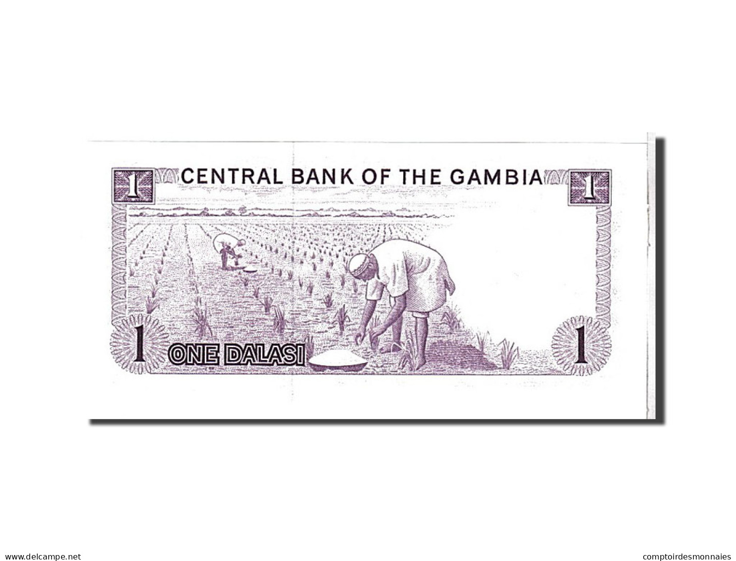 Billet, Gambia, 1 Dalasi, 1971, NEUF - Gambie