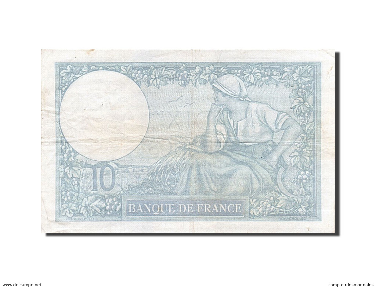 Billet, France, 10 Francs, 10 F 1916-1942 ''Minerve'', 1940, 1940-10-10, TTB+ - 10 F 1916-1942 ''Minerve''