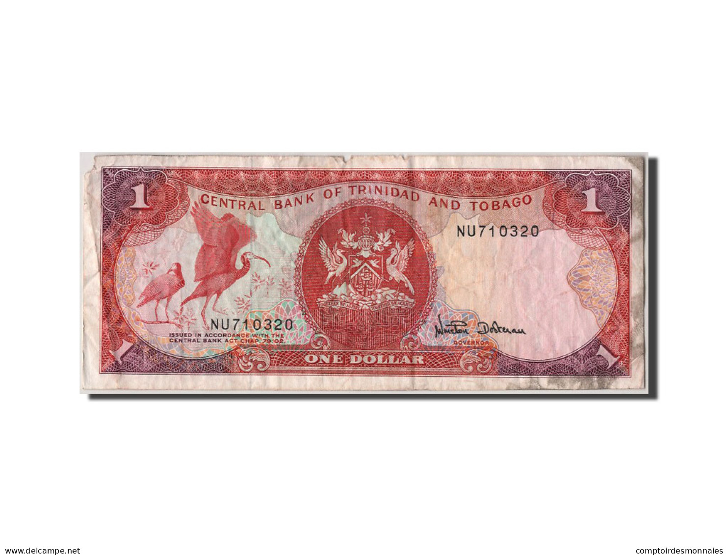 Billet, Trinidad And Tobago, 1 Dollar, TB - Trinidad & Tobago
