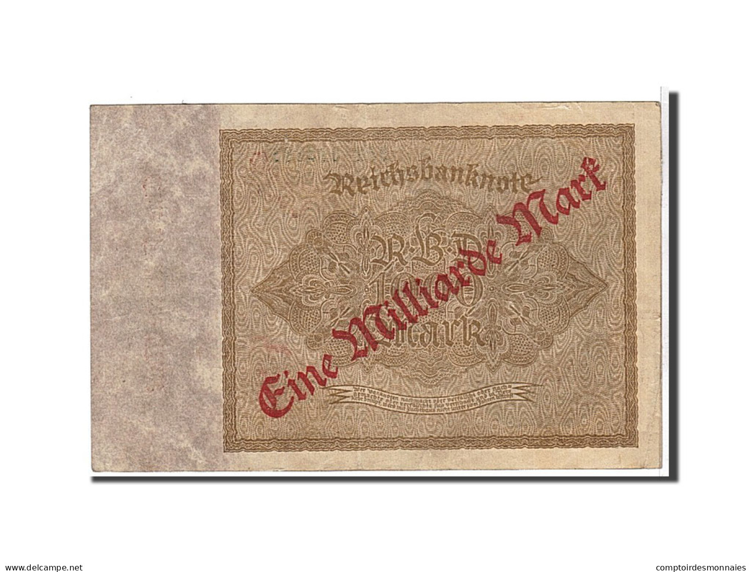 Billet, Allemagne, 1 Milliarde Mark On 1000 Mark, 1922, TTB - 1000 Mark