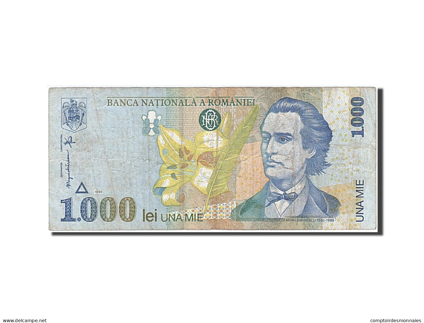 Billet, Roumanie, 1000 Lei, 1998, B - Rumänien