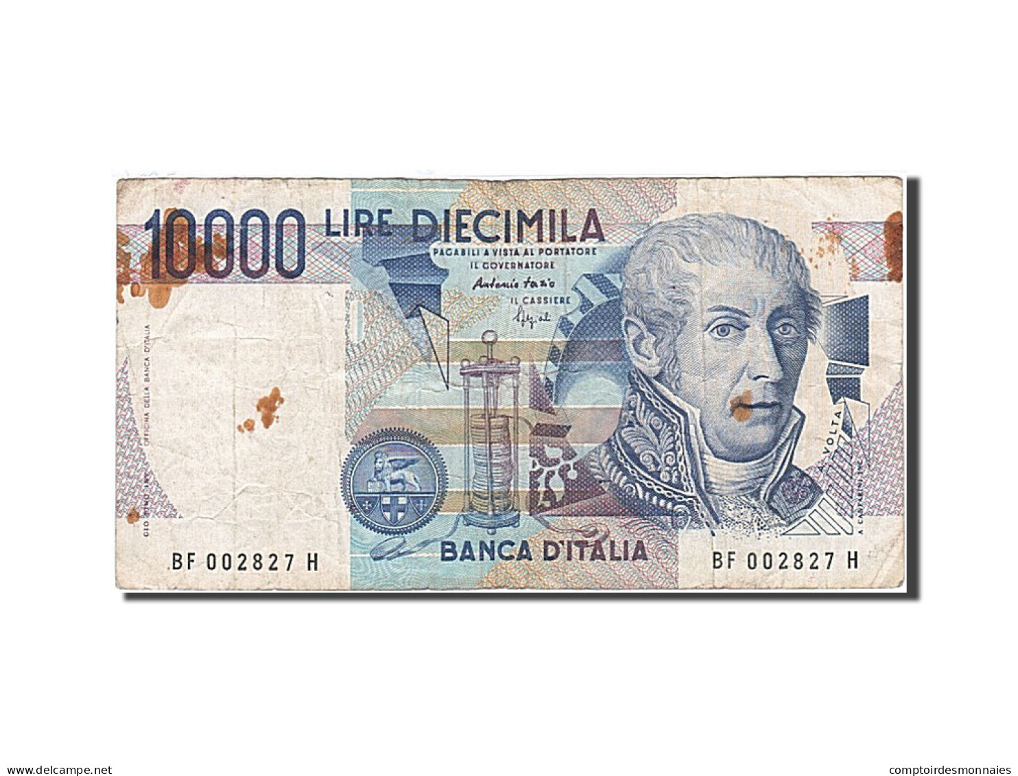 Billet, Italie, 10,000 Lire, 1984, 1984-09-03, B - 10.000 Lire