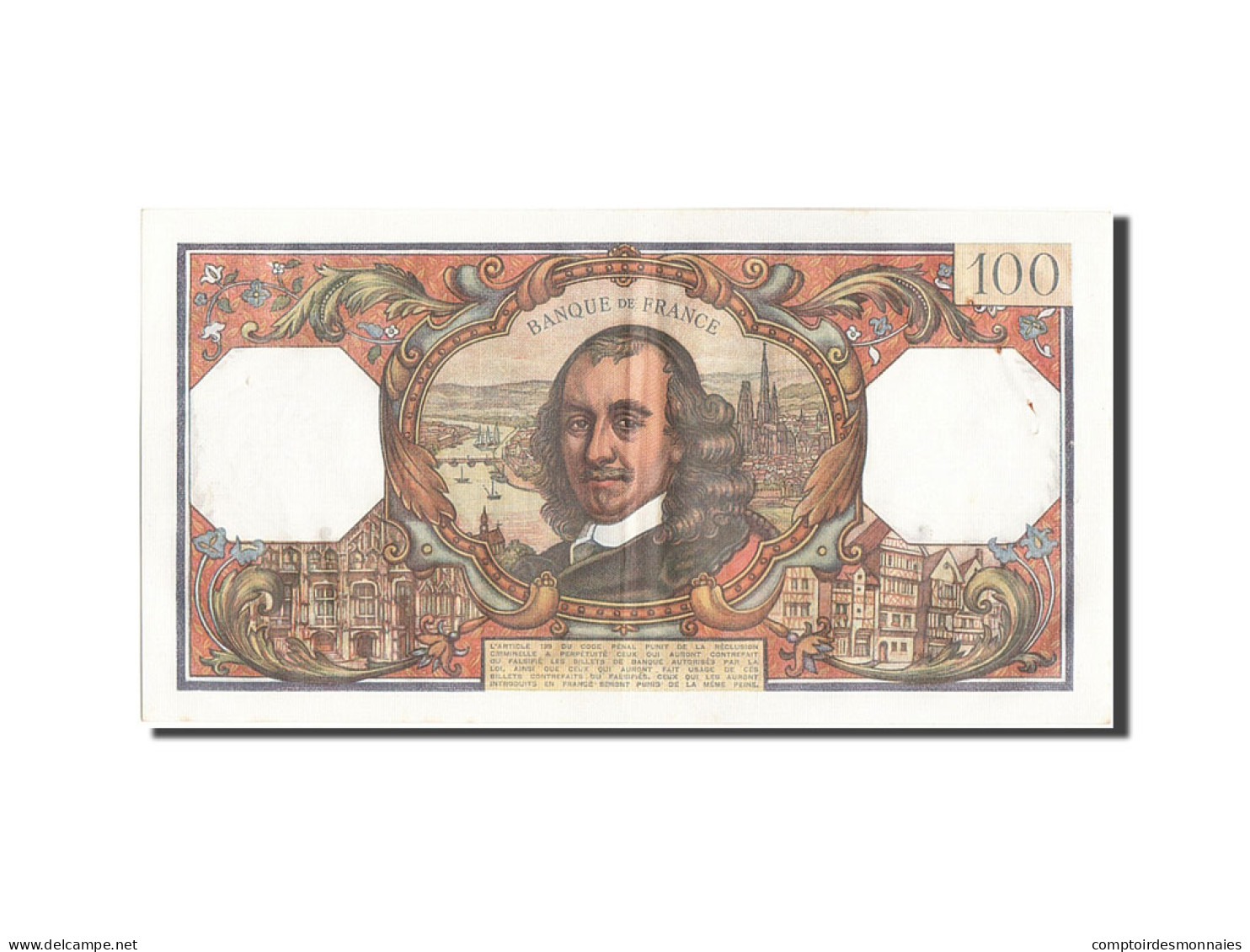 Billet, France, 100 Francs, 100 F 1964-1979 ''Corneille'', 1967, 1967-02-02 - 100 F 1964-1979 ''Corneille''