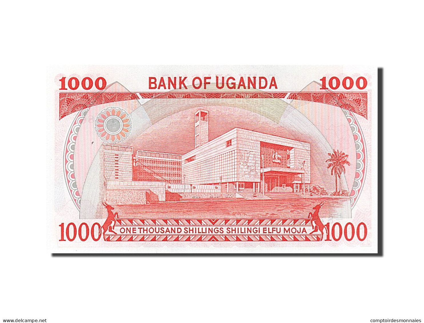 Billet, Uganda, 1000 Shillings, 1986, NEUF - Ouganda