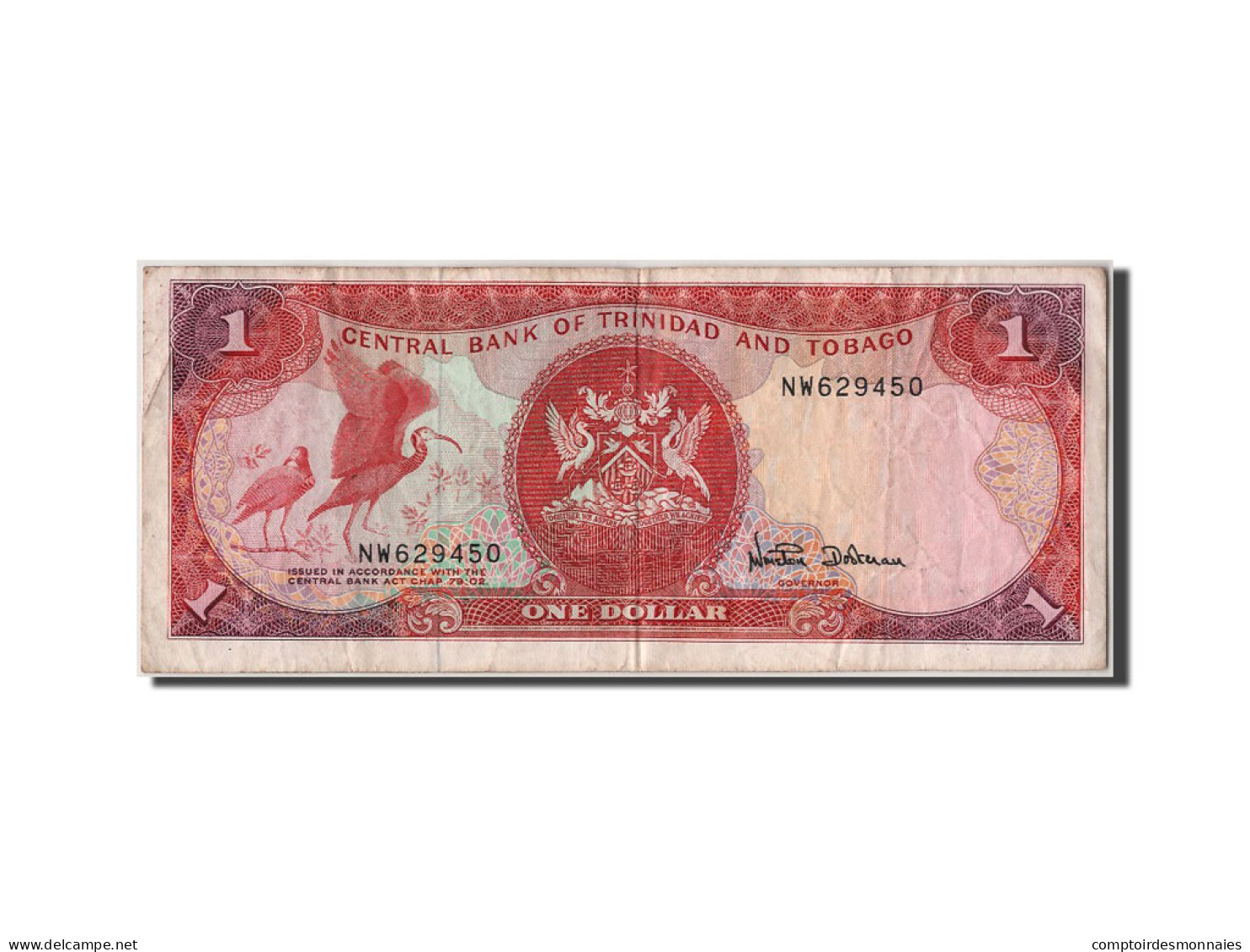 Billet, Trinidad And Tobago, 1 Dollar, TB+ - Trinidad & Tobago