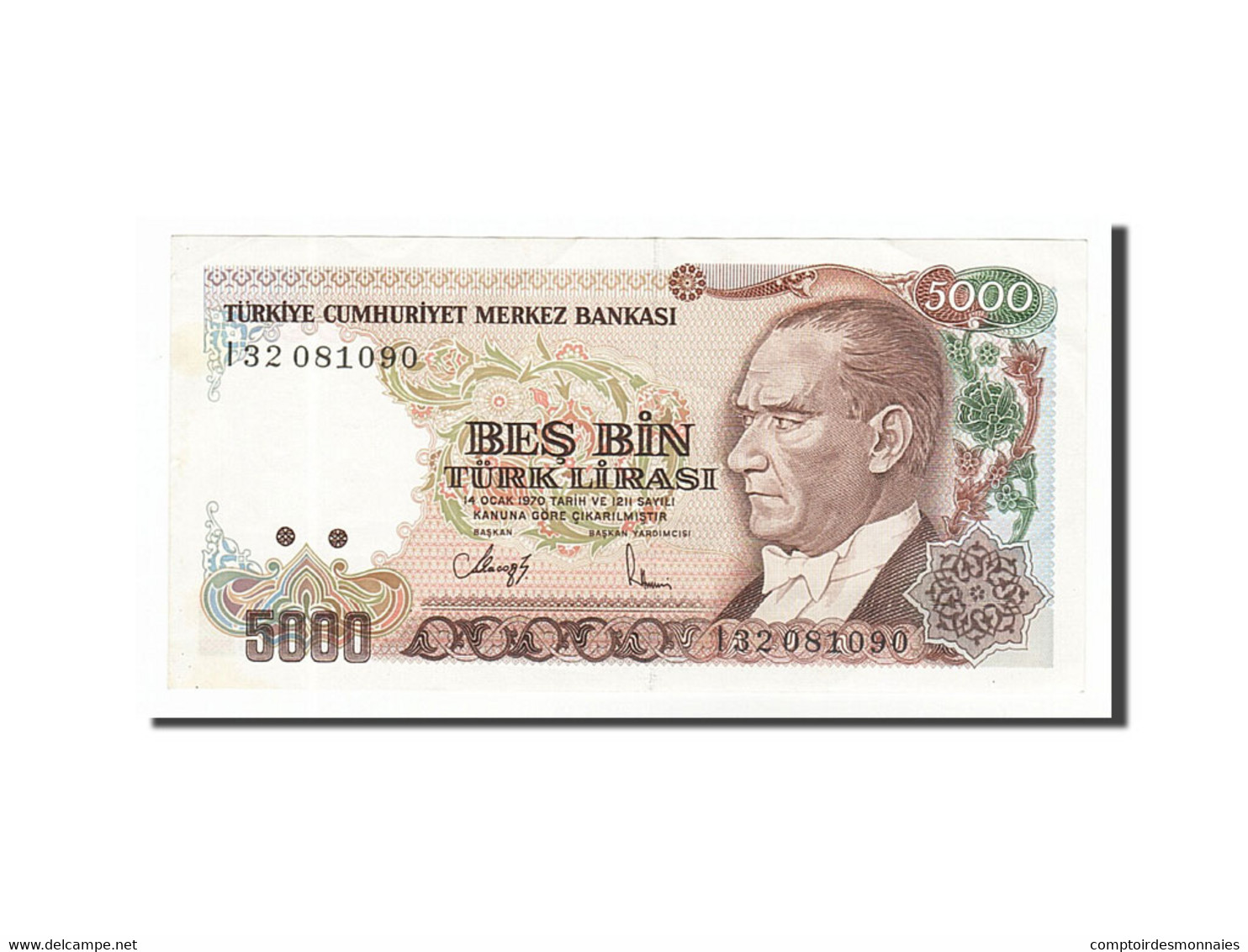 Billet, Turquie, 5000 Lira, 1985, SUP - Turchia