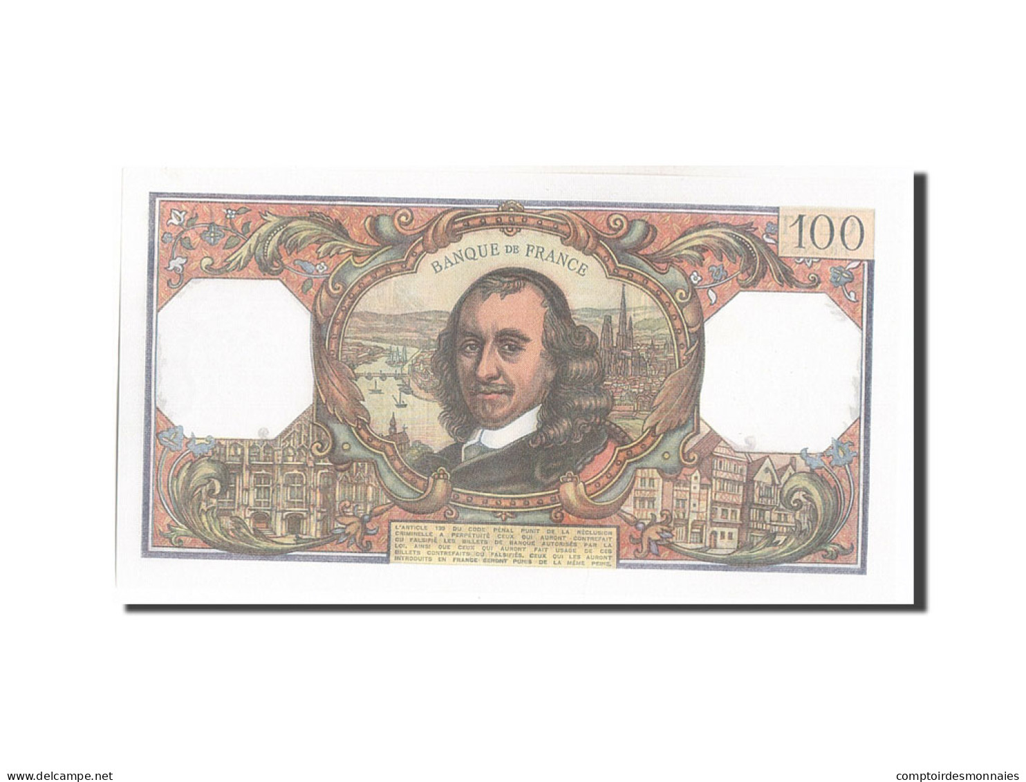 Billet, France, 100 Francs, 100 F 1964-1979 ''Corneille'', 1976, 1976-06-03 - 100 F 1964-1979 ''Corneille''