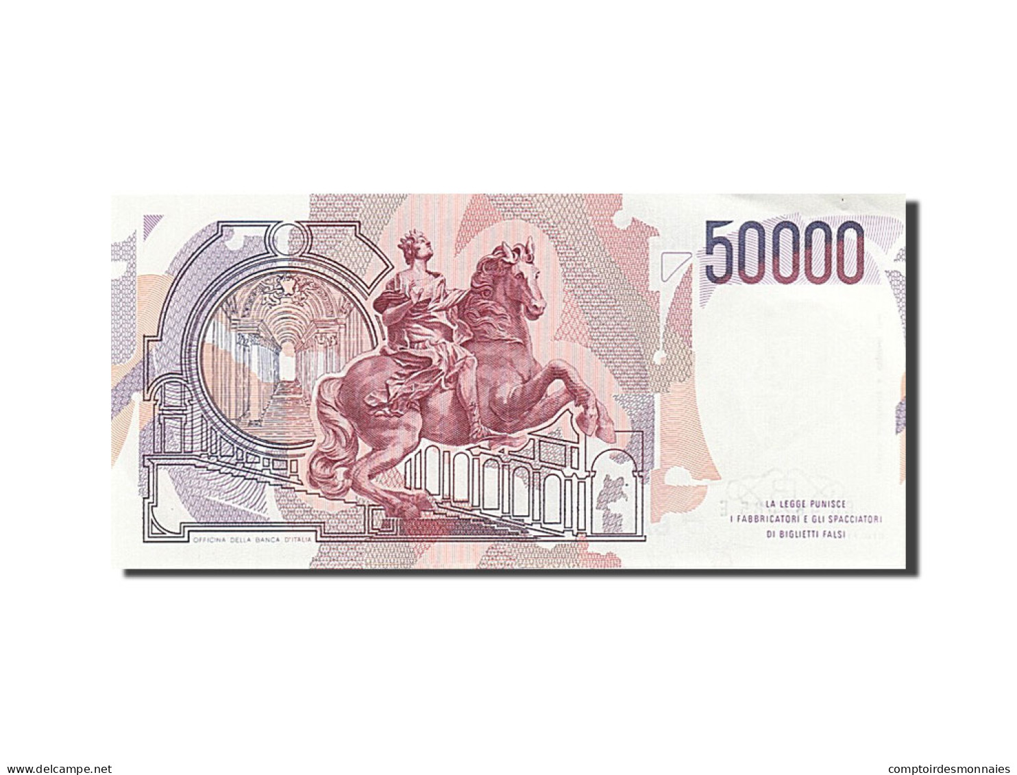 Billet, Italie, 50,000 Lire, 1984, 1984-02-06, SUP - 50000 Liras