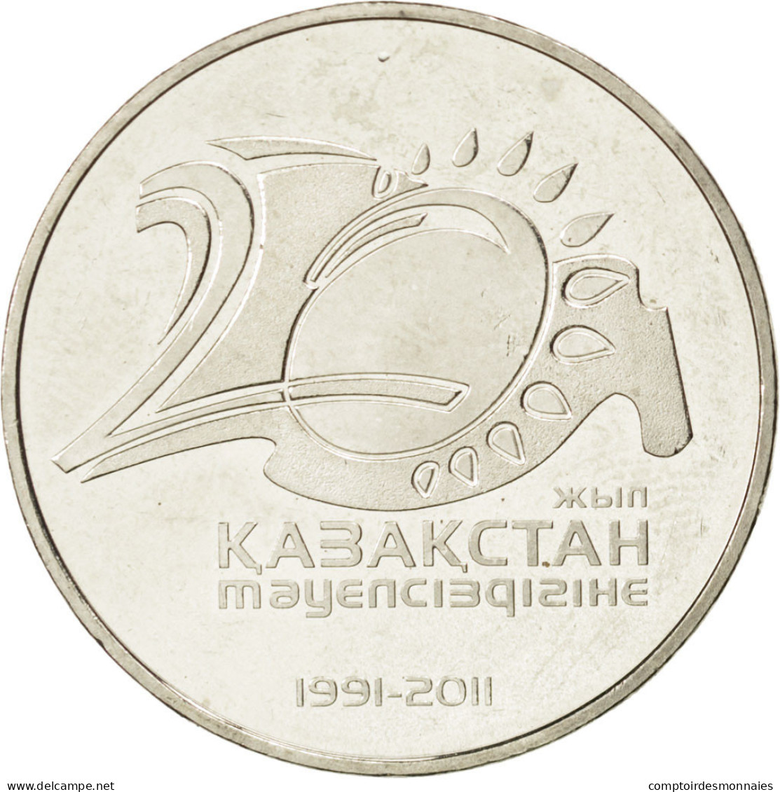Monnaie, Kazakhstan, 50 Tenge, 2011, SPL, Copper-nickel, KM:210 - Kazakhstan