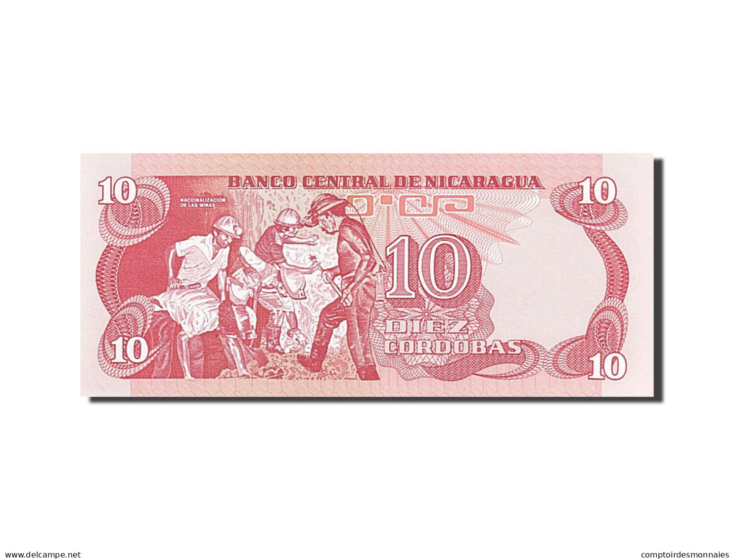 Billet, Nicaragua, 10 Cordobas, 1979, NEUF - Nicaragua