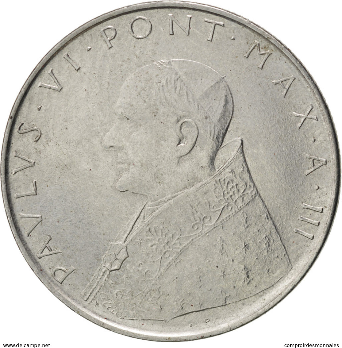 Monnaie, Cité Du Vatican, Paul VI, 100 Lire, 1965, SPL, Stainless Steel - Vaticano (Ciudad Del)