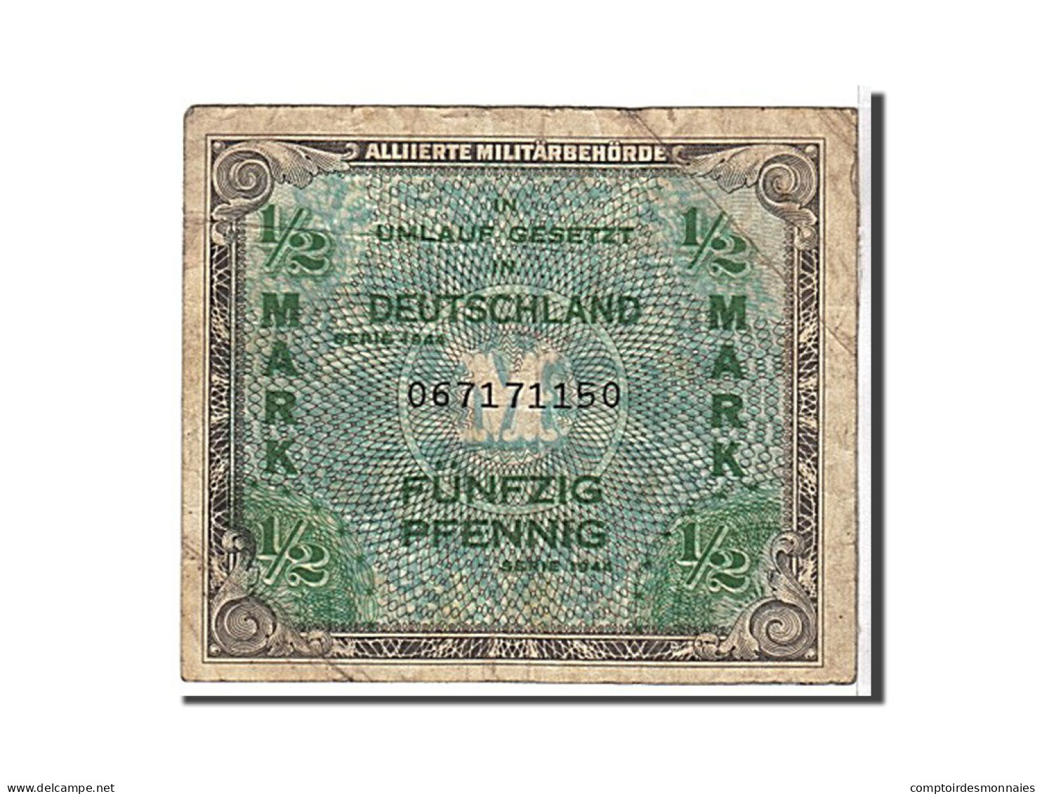 Billet, Allemagne, 1/2 Mark, 1994, KM:191a, B - Altri & Non Classificati