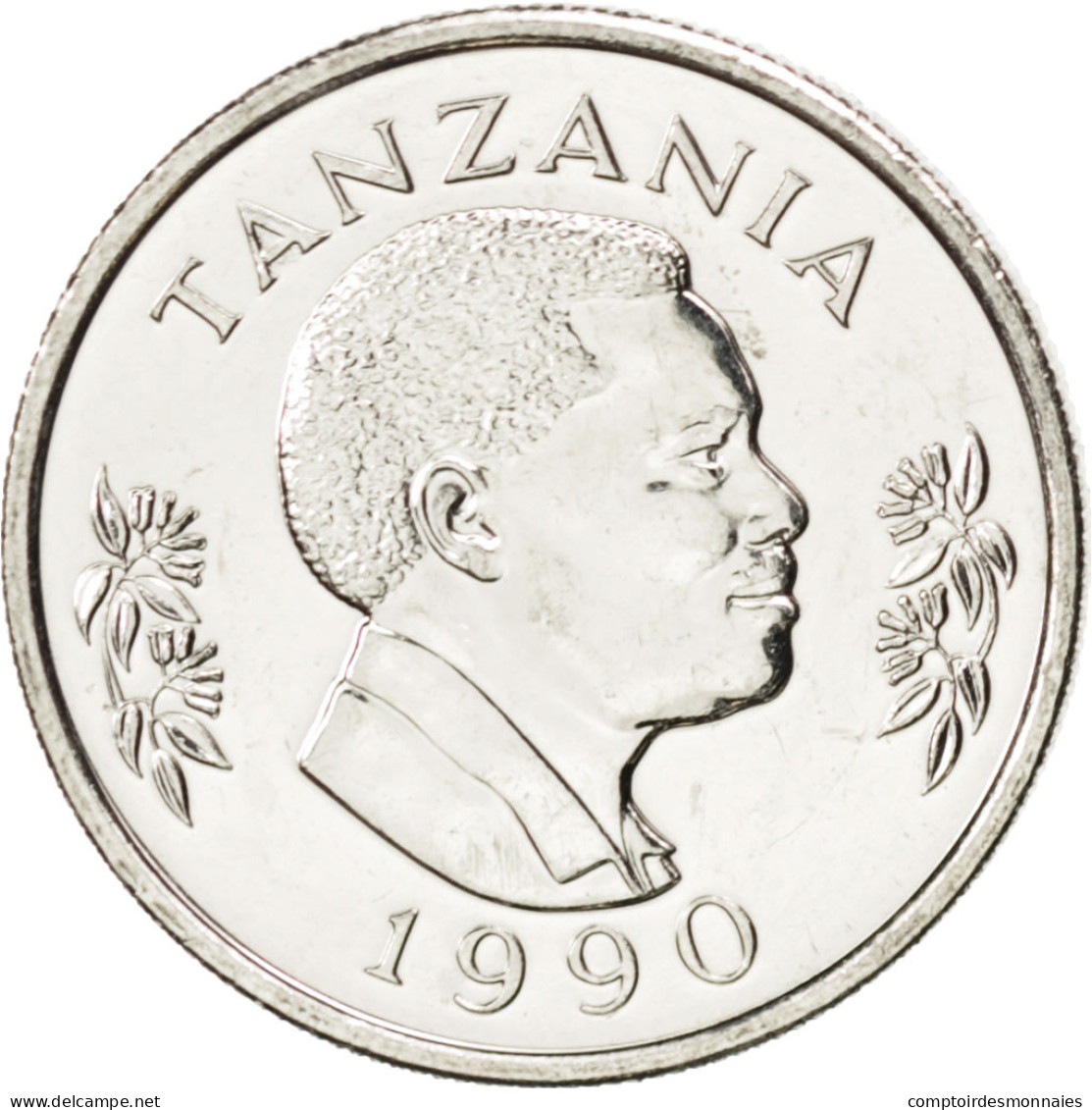 Monnaie, Tanzania, 50 Senti, 1990, SPL, Nickel Clad Steel, KM:26 - Tansania