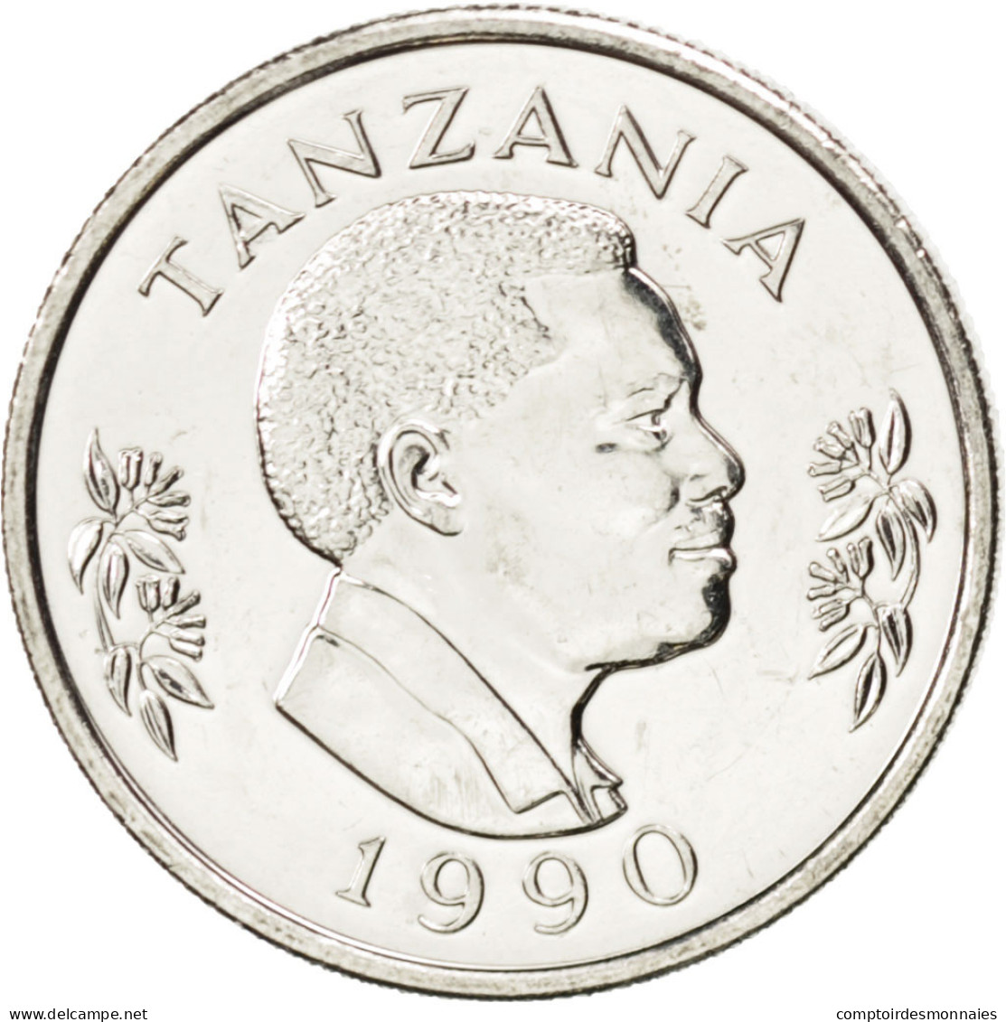 Monnaie, Tanzania, 50 Senti, 1990, SPL, Nickel Clad Steel, KM:26 - Tanzania