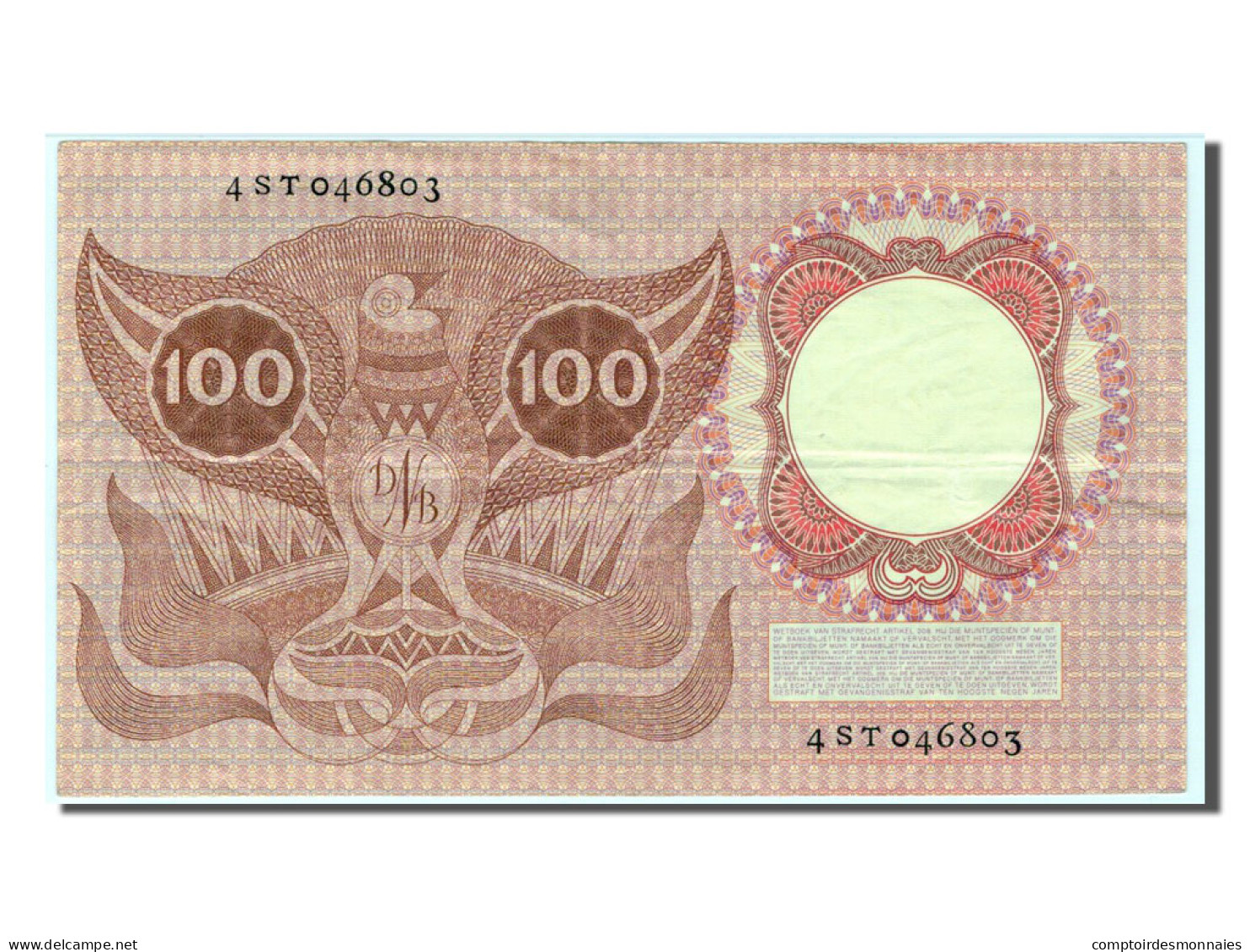 Billet, Pays-Bas, 100 Gulden, 1953, TTB+ - 100 Gulden