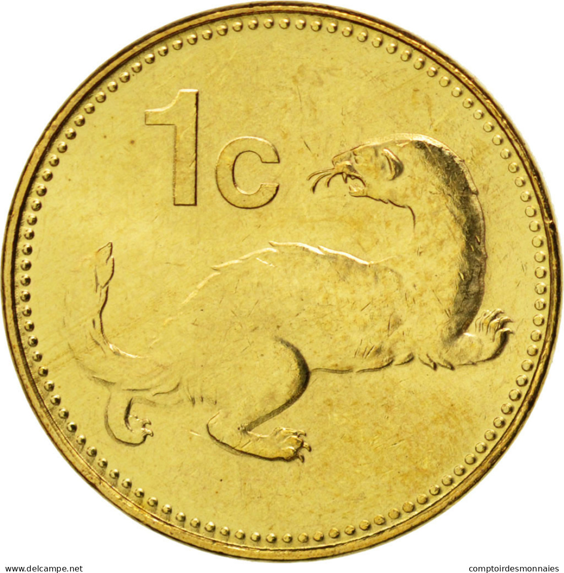 Monnaie, Malte, Cent, 2004, FDC, Nickel-brass, KM:93 - Malte