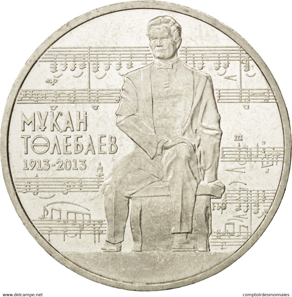 Monnaie, Kazakhstan, 50 Tenge, 2013, SPL, Cupro-nickel, KM:New - Kazachstan
