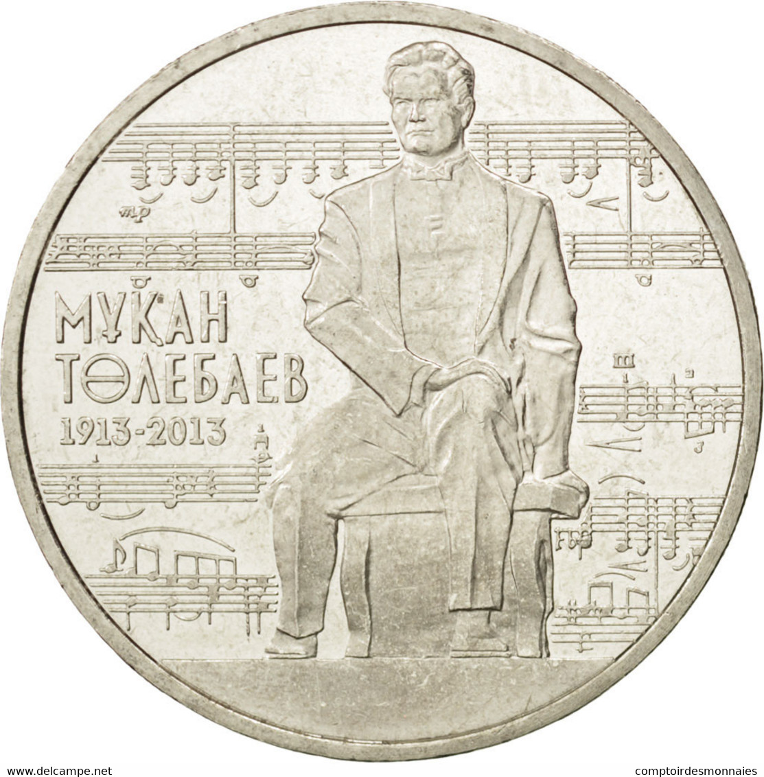 Monnaie, Kazakhstan, 50 Tenge, 2013, SPL, Cupro-nickel, KM:New - Kasachstan