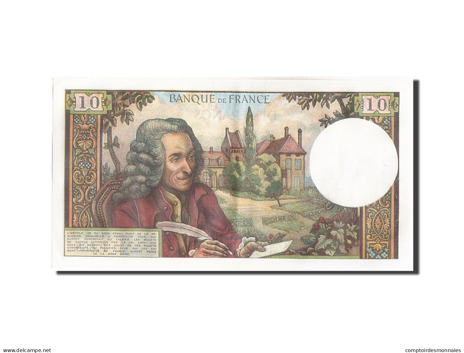 Billet, France, 10 Francs, 10 F 1963-1973 ''Voltaire'', 1973, 1973-06-07, SUP - 10 F 1963-1973 ''Voltaire''