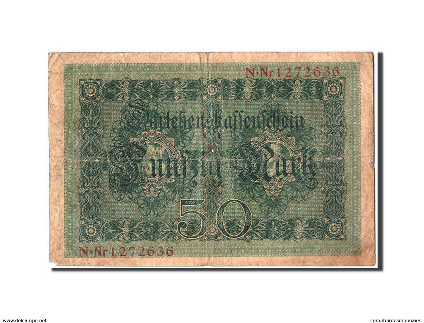 Billet, Allemagne, 50 Mark, 1914, 1914-08-05, TB - 50 Mark