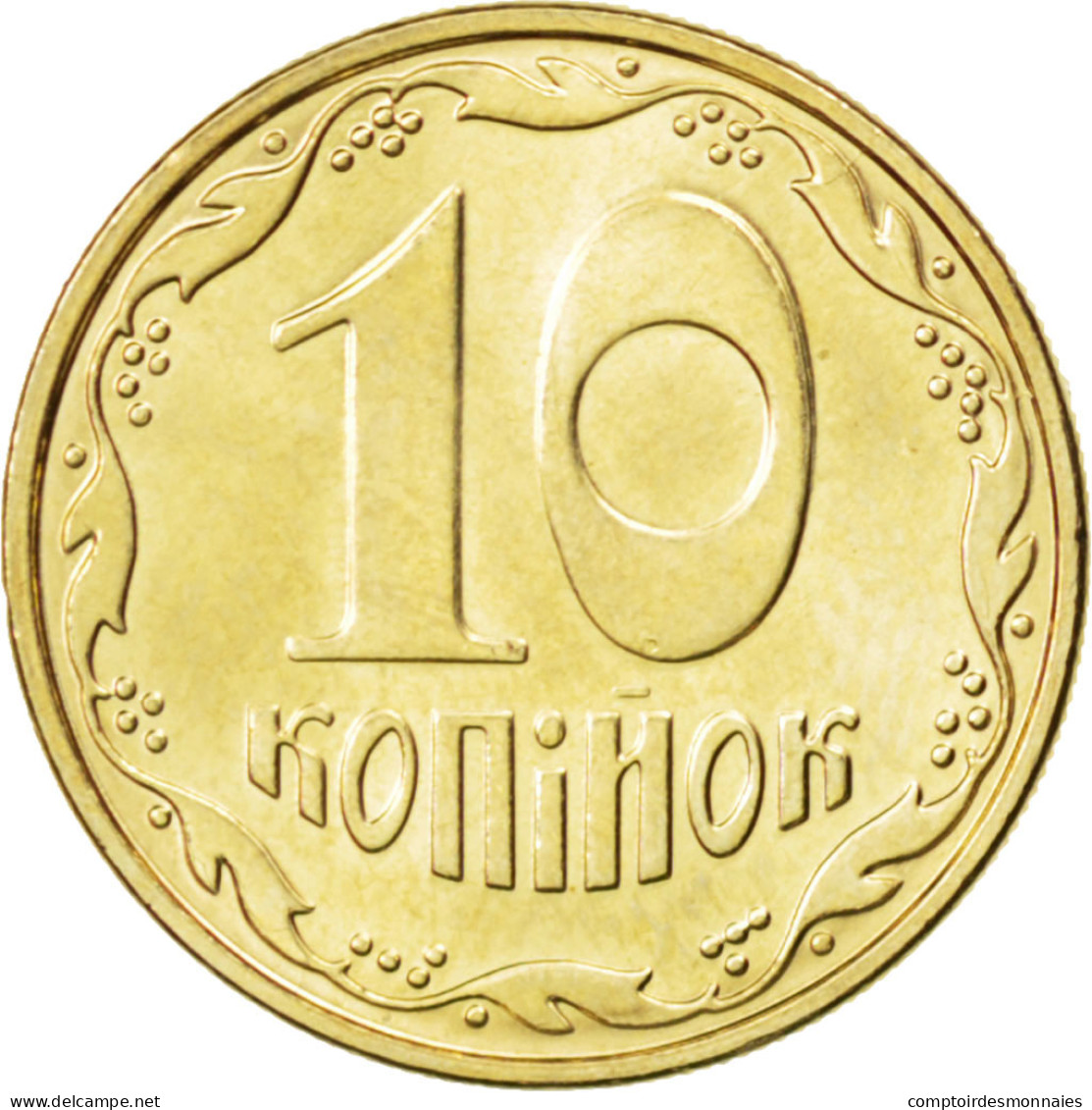 Monnaie, Ukraine, 10 Kopiyok, 2008, SPL, Aluminum-Bronze, KM:1.1b - Oekraïne