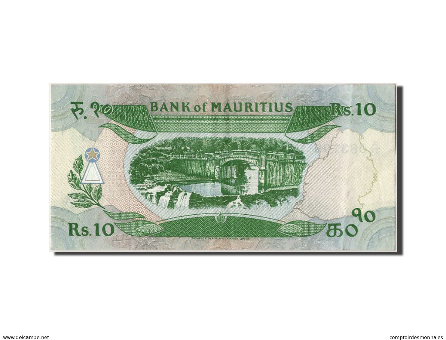 Billet, Mauritius, 10 Rupees, SUP - Mauritius