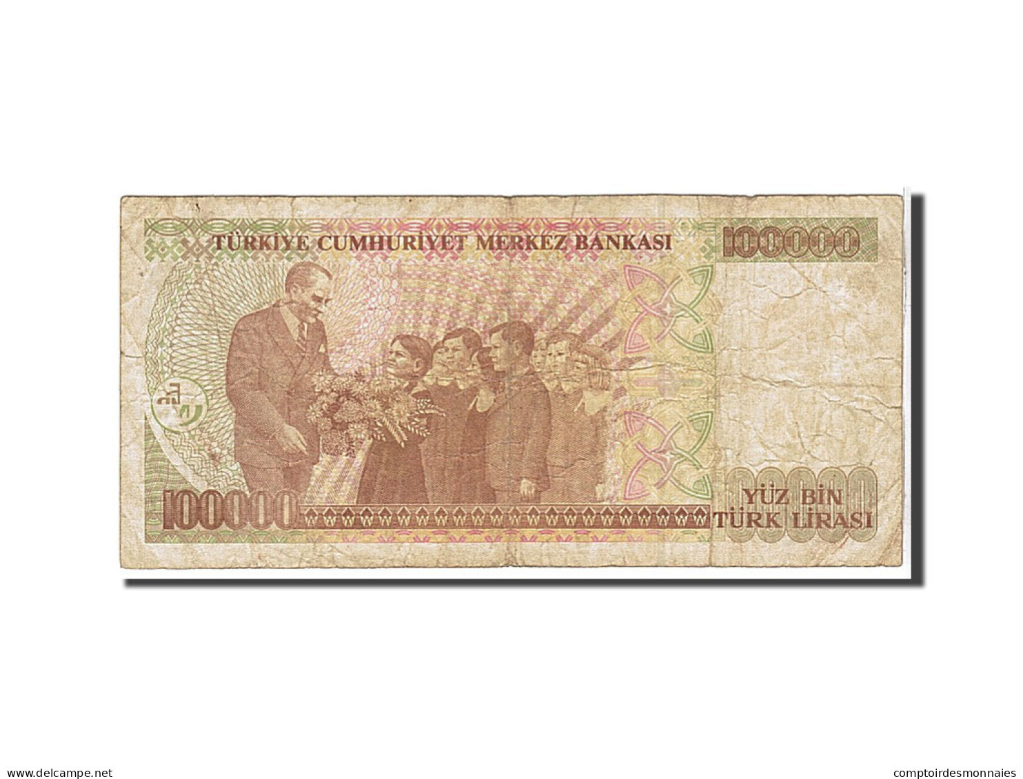 Billet, Turquie, 100,000 Lira, 1997, KM:206, TB - Turquie