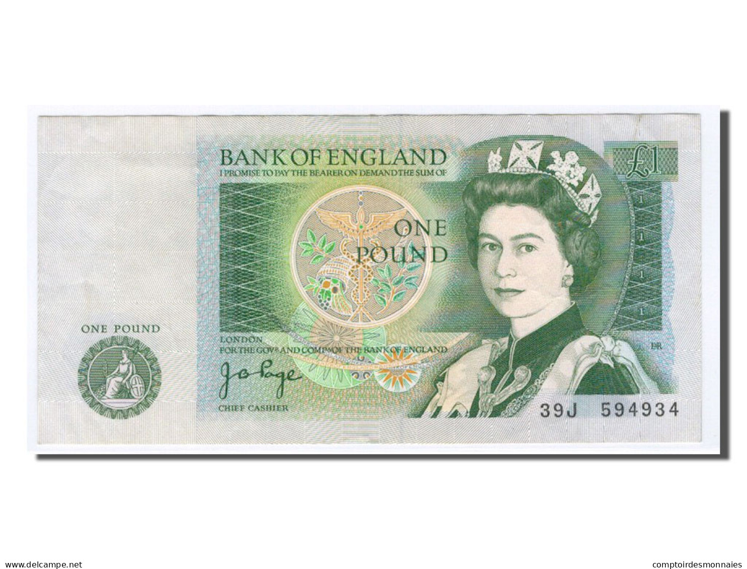 Billet, Grande-Bretagne, 1 Pound, SUP - 1 Pond