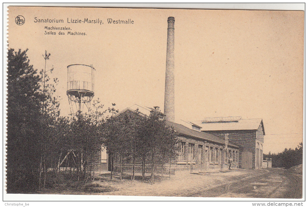 Westmalle, Sanatorium Lizzie Marsily, Machienzalen (pk17520) - Malle