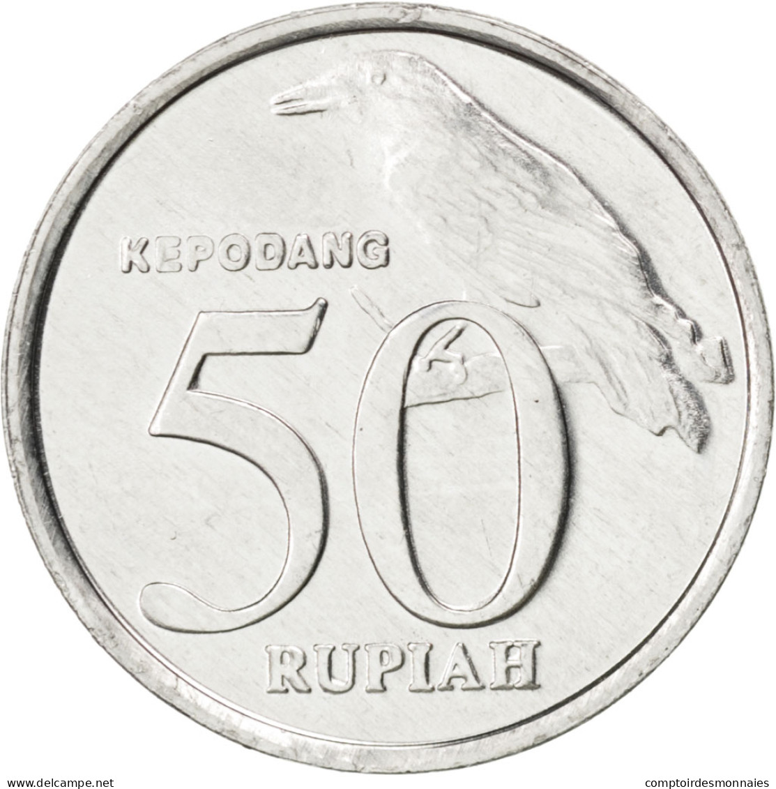 Monnaie, Indonésie, 50 Rupiah, 2002, SPL, Aluminium, KM:60 - Indonesia