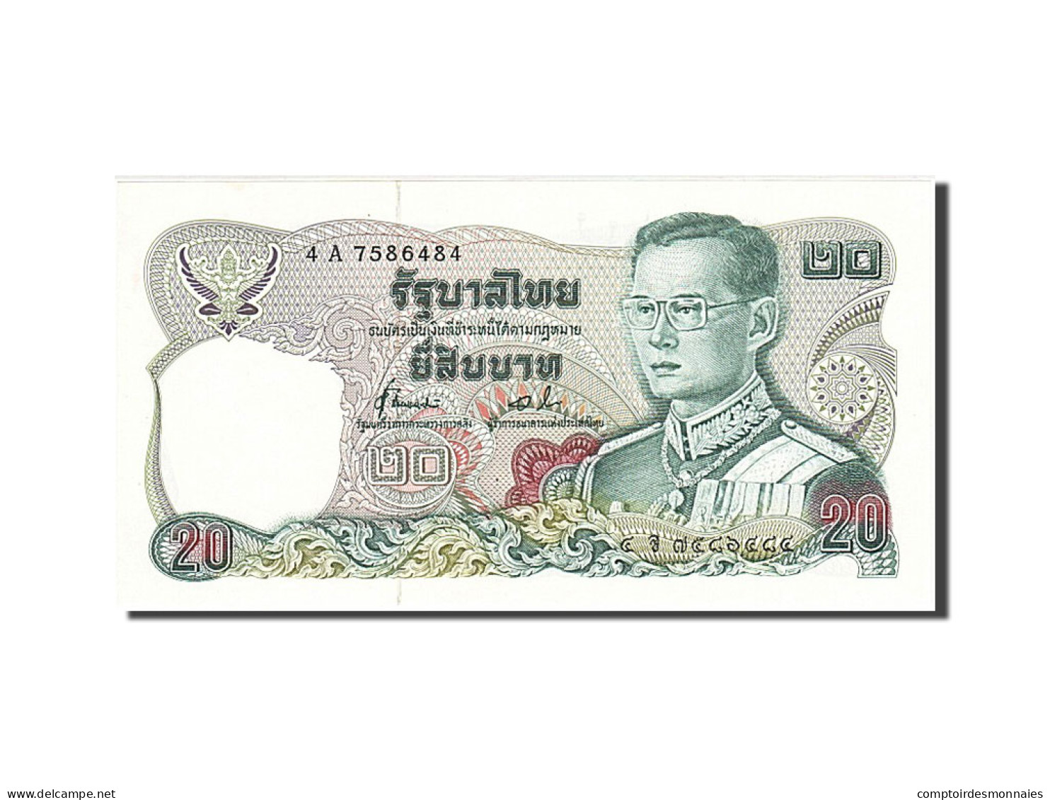 Billet, Thaïlande, 20 Baht, 1981, SPL - Thailand