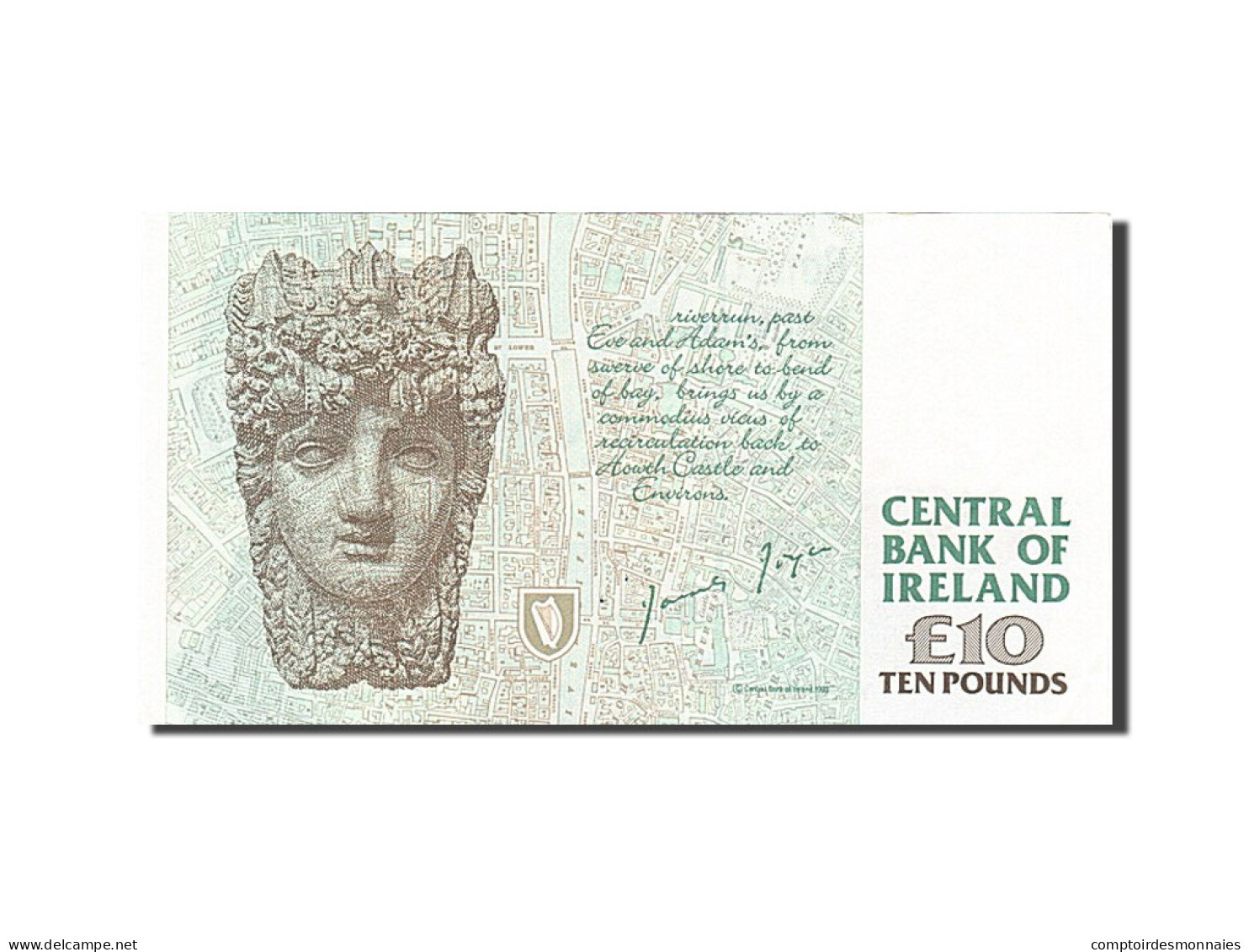 Billet, Ireland - Republic, 10 Pounds, 1998, 1998-02-02, SPL - Ierland