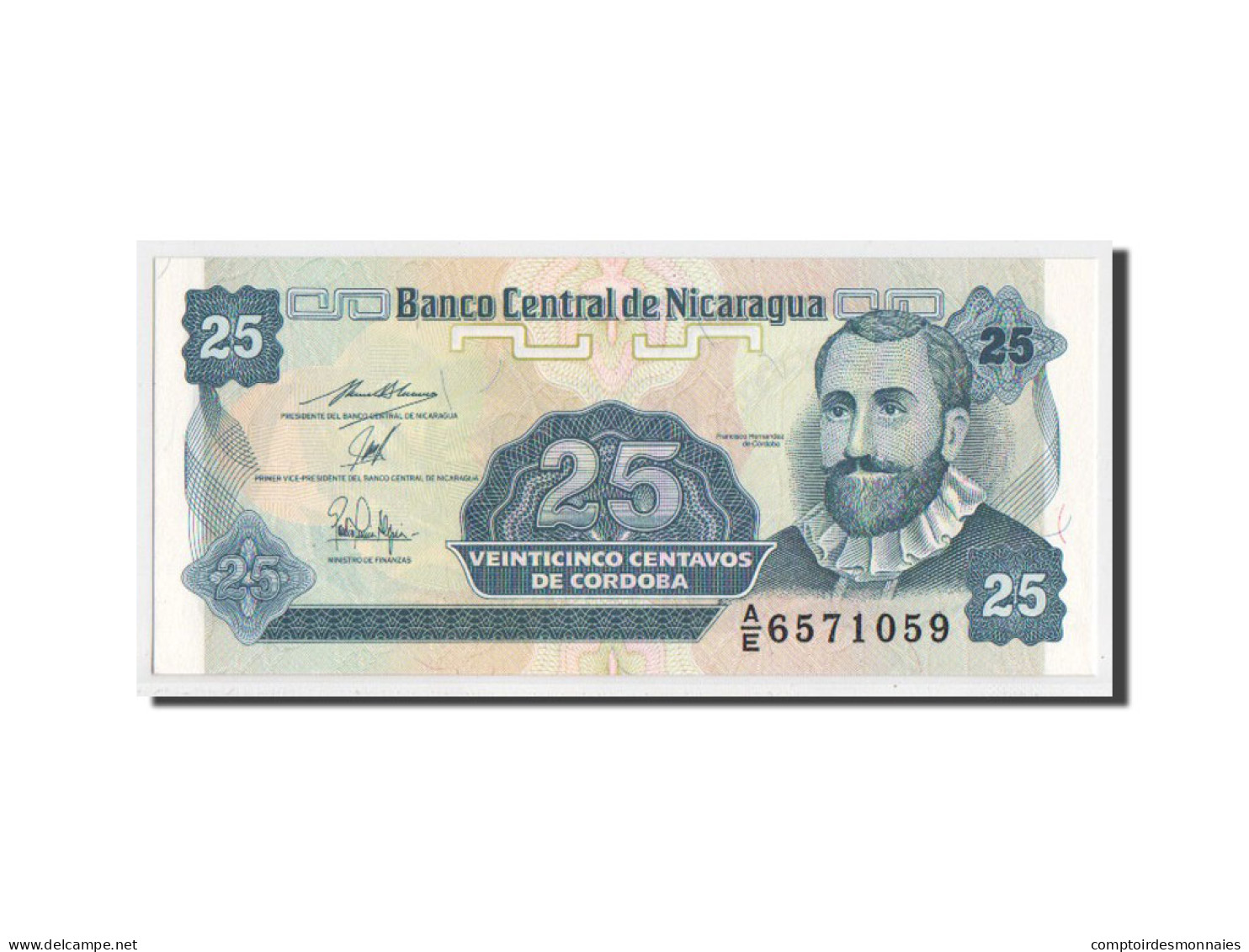 [#350435] Nicaragua, 25 Centavos Type 1990;91-92 ND, Pick 170a - Nicaragua