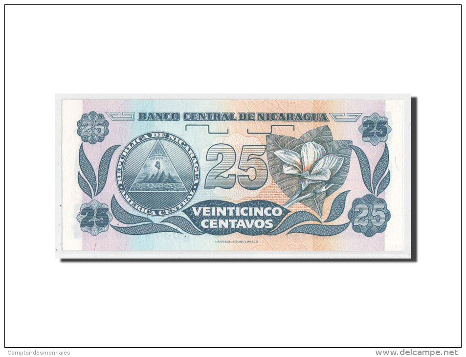 [#350435] Nicaragua, 25 Centavos Type 1990;91-92 ND, Pick 170a - Nicaragua