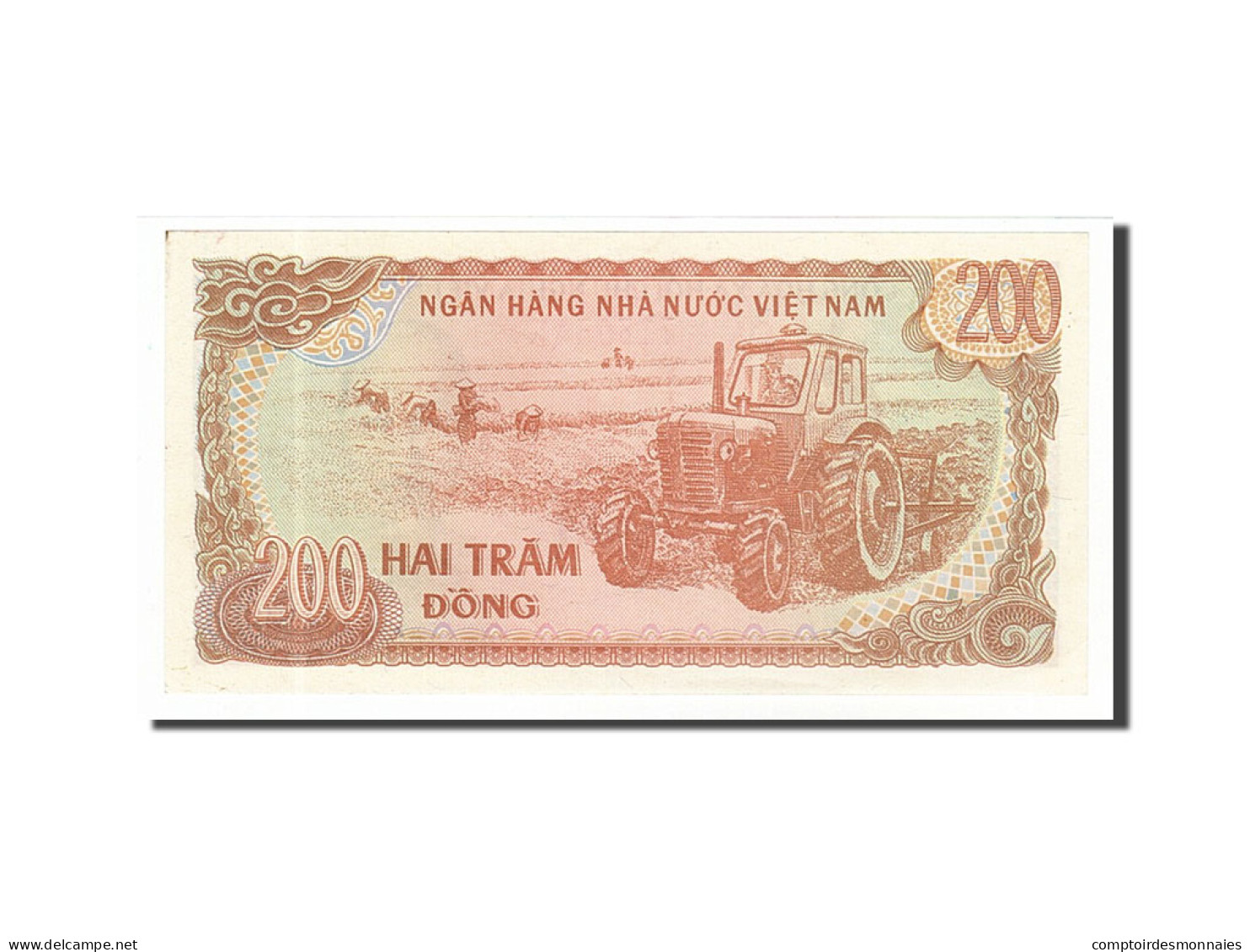 Billet, Viet Nam, 200 Dông, 1987, SPL - Vietnam