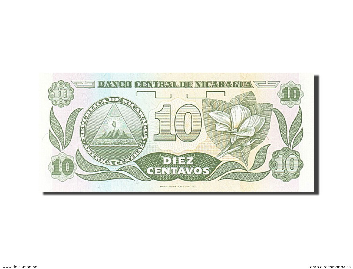Billet, Nicaragua, 10 Centavos, 1991, NEUF - Nicaragua