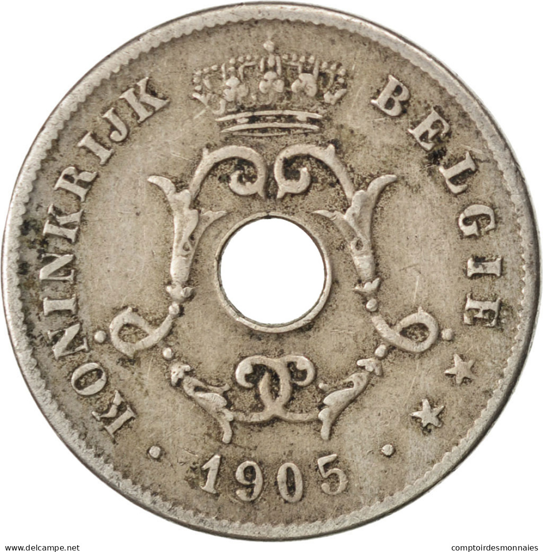 Monnaie, Belgique, 10 Centimes, 1905, TB, Copper-nickel, KM:53 - 10 Cent