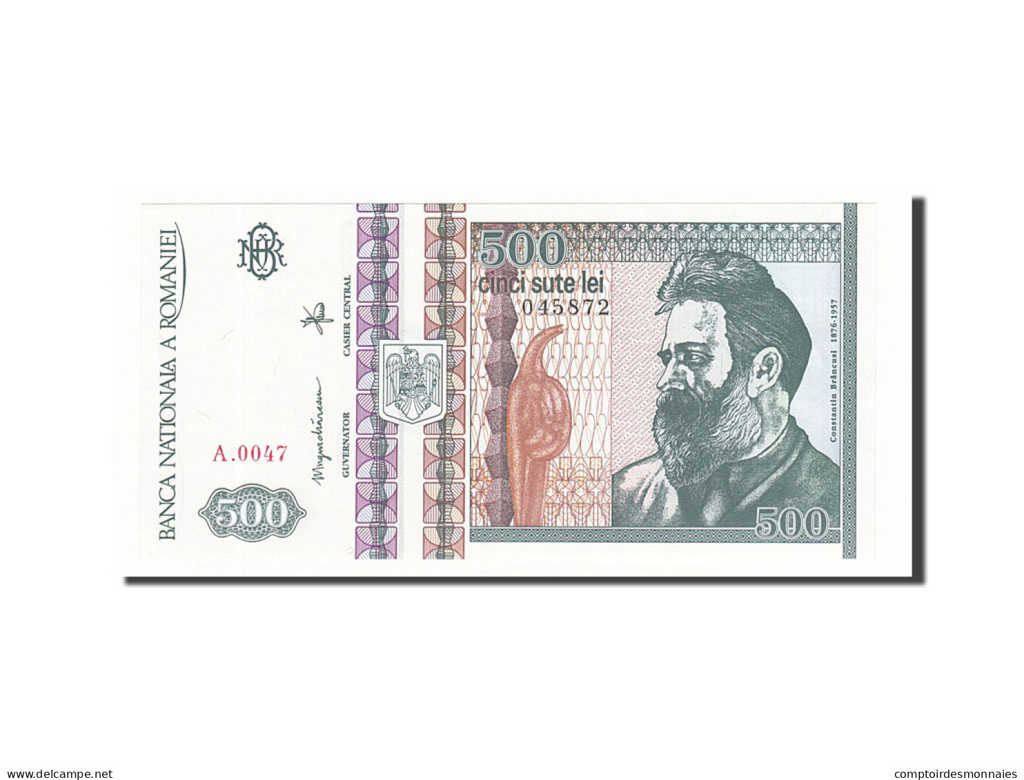 Billet, Roumanie, 500 Lei, 1992, 1992-12-01, SPL - Romania