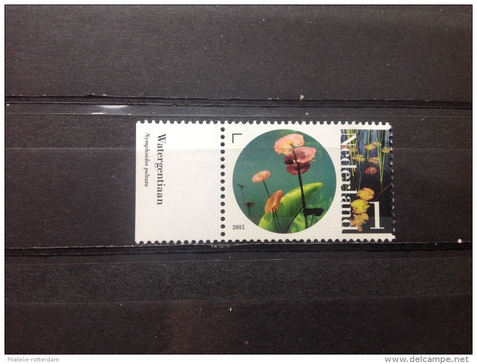 Nederland / The Netherlands - Postfris/MNH - Flora En Fauna Naardermeer, Watergentiaan (9) 2015 NEW! - Ungebraucht