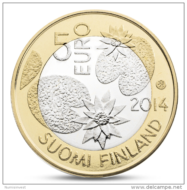 FINLAND FINLANDE FINNLAND 5 EURO NORTHERN NATURE - WATERS 2014 - Finlande