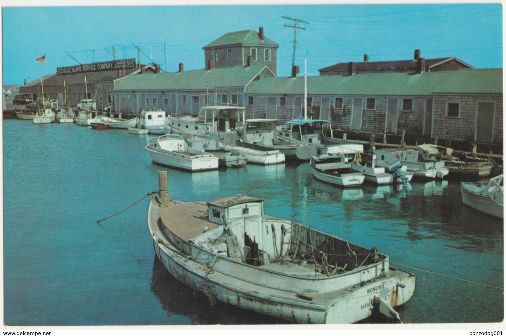 Scallop Boats At Straight Wharf, Nantucket Island, Massachusetts, U.S.A. Unposted - Nantucket